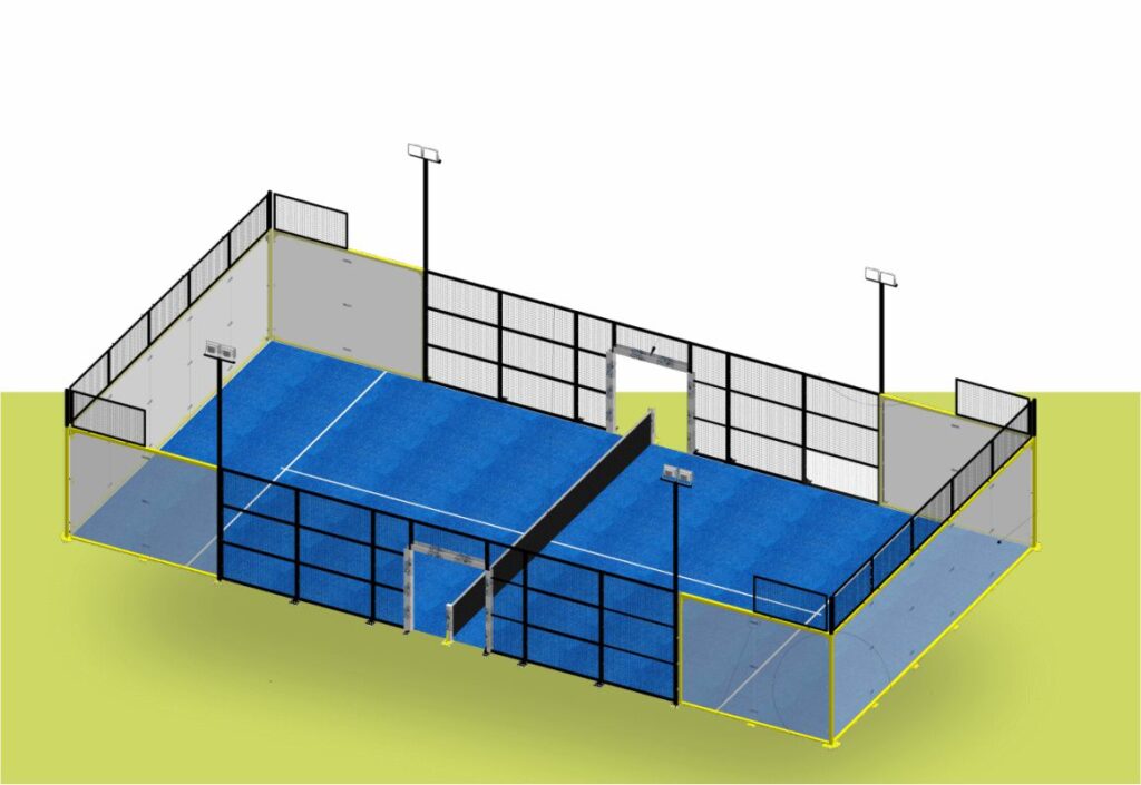 Panoramic Padel Court - Padel Factory